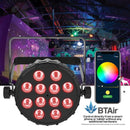 CAÑON CHAUVET SLIMPAR Q12 BT