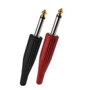 CONECTOR MEXBUSA PL-422RL (PAR) 6.3RD/BK