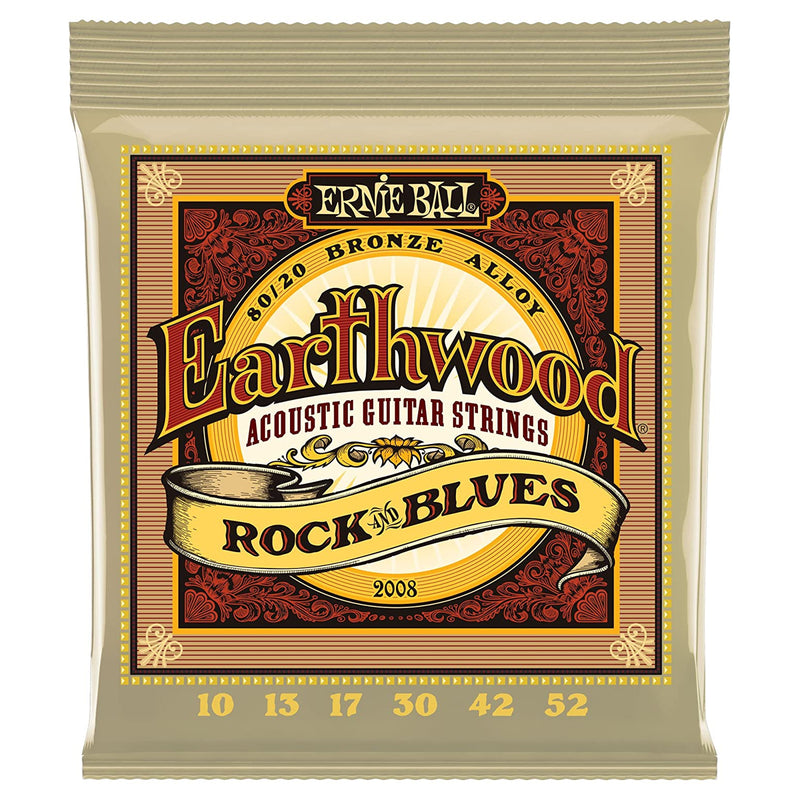 CUERDAS ERNIE BALL 10-52 GUITARRA ACÚSTICA 2008