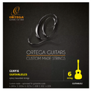 CUERDAS ORTEGA GUITARLELE NYLON M.ITALY
