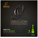 CUERDAS PARA UKULELE SOPRANO AQUILA / ORTEGA GUITARS NAILON BLANCO