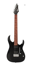 GUITARRA ELECTRICA CORT X100 OPBK NEGRA MATE