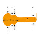 ESTUCHE ORTEGA PARA GUITARRA RECTANGLE