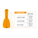 FUNDA ORTEGA UKULELE SOPRANO VOODOO