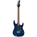 GUITARRA IBANEZ GRX70QA-TBB ELECTRICA AZUL TRANSP.