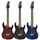 GUITARRA IBANEZ GRX70QA-TRB ELECTRICA ROJA TRANSP.