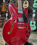 GUITARRA ELECTRICA SEMIHUECA SMIGER ROJA