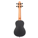 PAQUETE UKULELE SOPRANO ORTEGA TAPA EBANO BLANCO