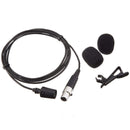 MICROFONO SHURE CVL-B/C-TQG CONDENSADOR