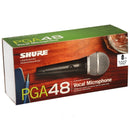 MICROFONO SHURE PGA48-XLR CON CABLE