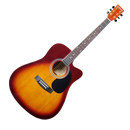 GUITARRA ELECTROACUSTICA TEXANA MCCARTNEY SOMBREADA