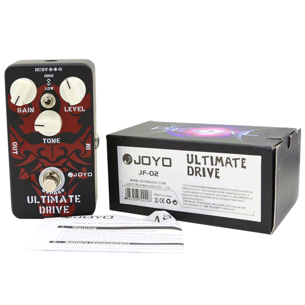 JOYO JF04 High Gain Distortion EFFETTO A PEDALE PER CHITARRA – AG Music - Foto 8