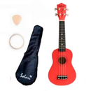 UKULELE SOLAR SO-02 RED SOPRANO ROJO