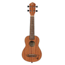 UKULELE SOPRANO ACUSTICO BONFIRE TOBACCO CON FUNDA ORTEGA