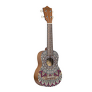 Ukulele Bamboo Soprano Deep Ocean funda