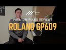 PIANO DIGITAL ROLAND GP-609-PW
