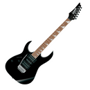 GUITARRA IBANEZ ELECTRICA ZURDA NEGRA